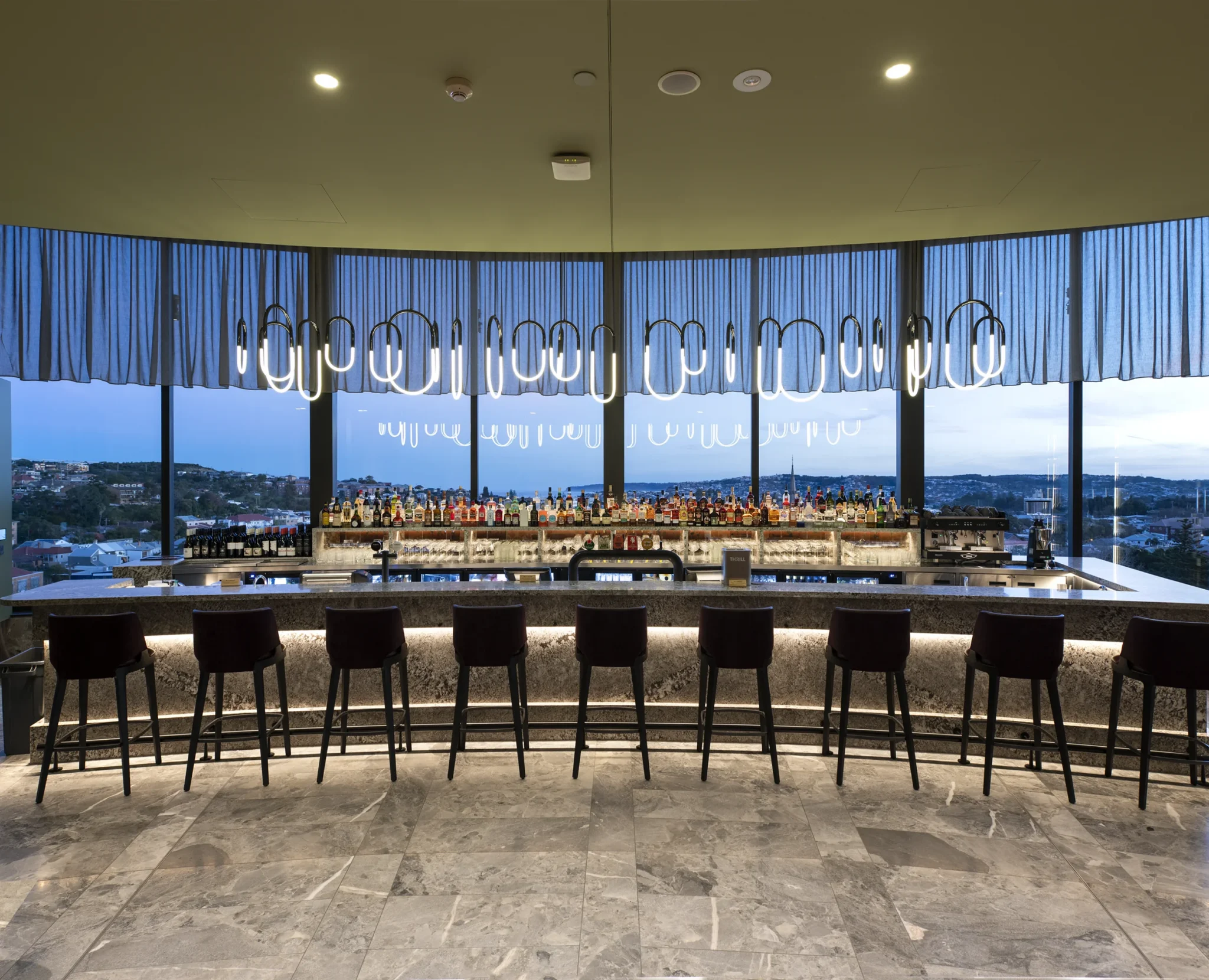 Kingsley Hotel Kitchen & Bar Epoxy flooring